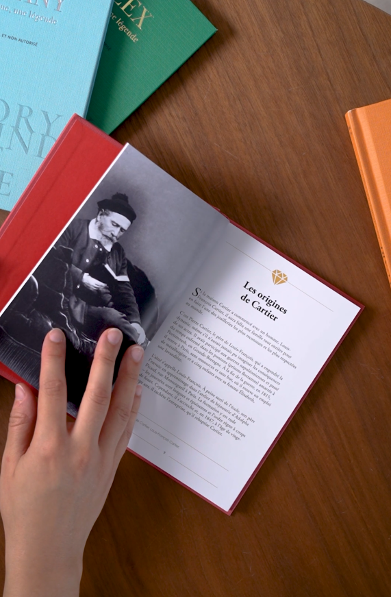 visuel des livres de la collection