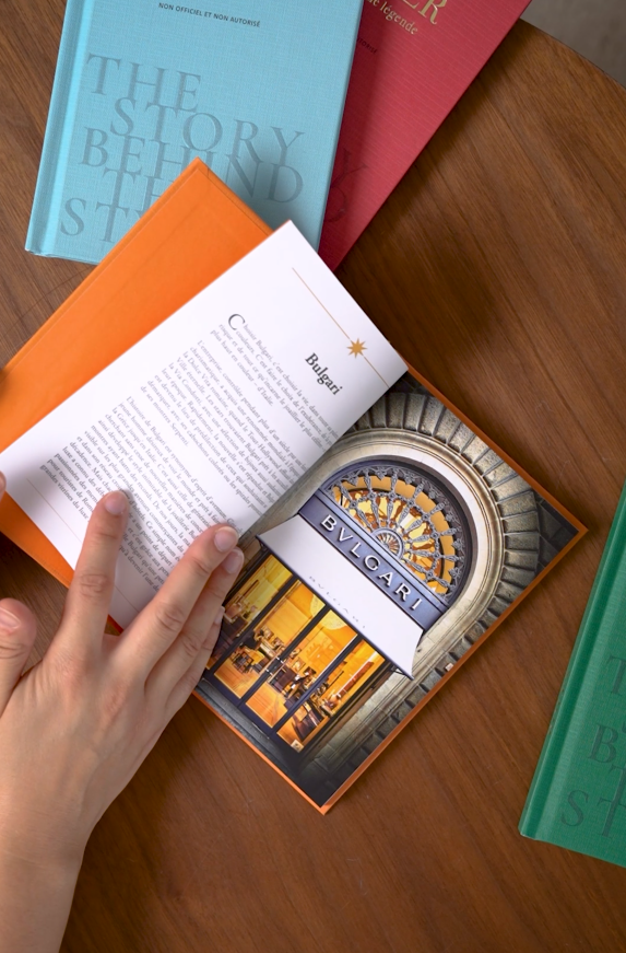 visuel des livres de la collection